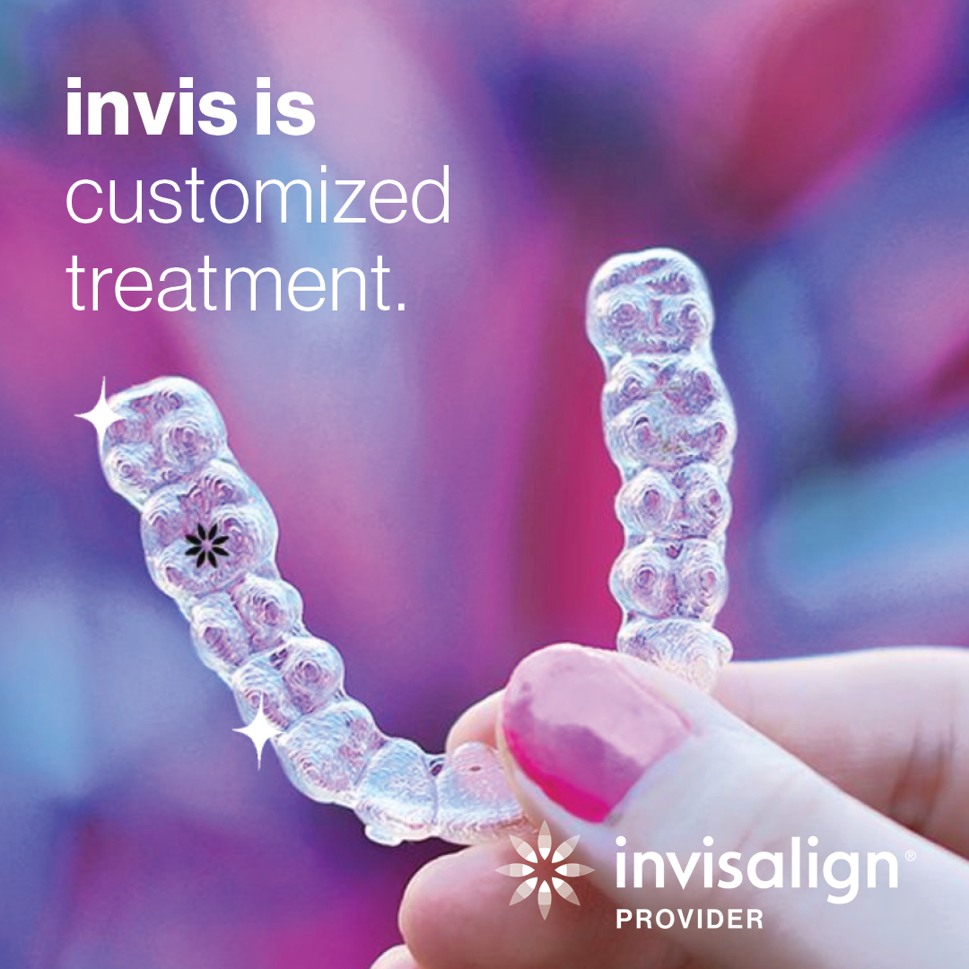 invis is customized treatment.